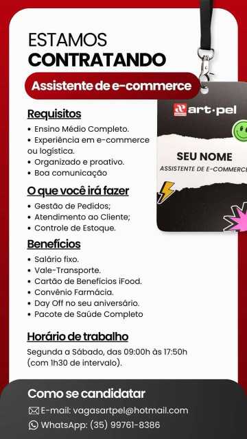 Assistente e-comerce