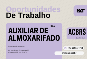 Auxiliar de Almoxarifado