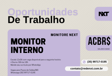 Vaga Monitor Interno