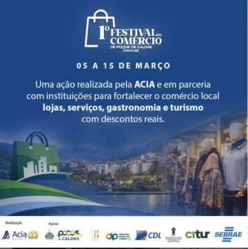 1º FESTIVAL DO COMÉRCIO DE POÇOS DE CALDAS