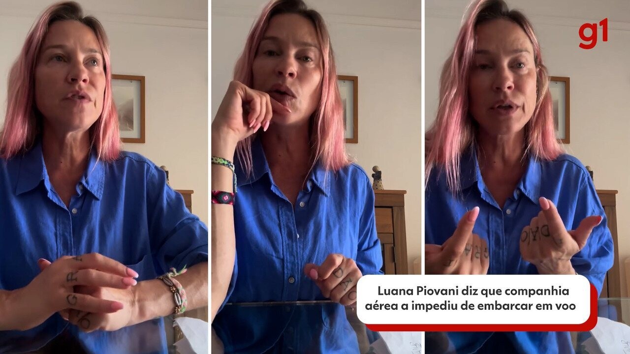 TAP fala em 'suposta fraude' em passagem de avião de Luana Piovani, impedida de embarcar