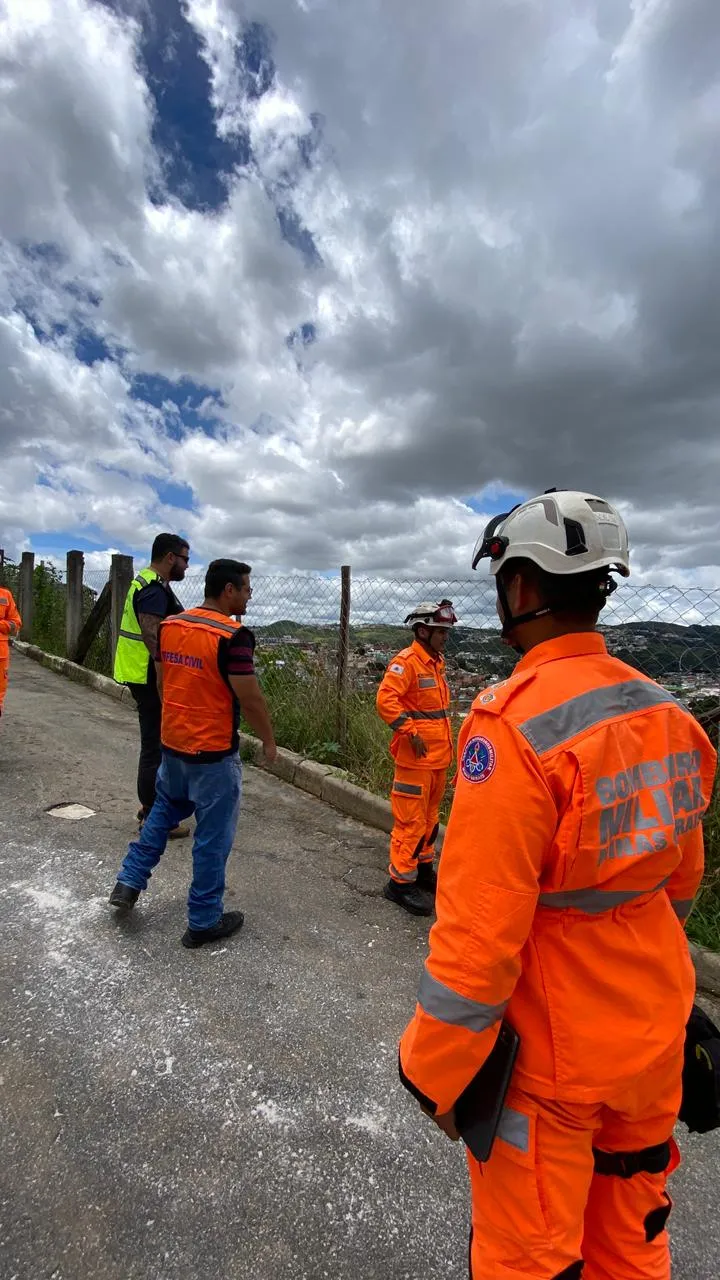 Defesa Civil e Bombeiros reforçam vistorias em áreas de risco