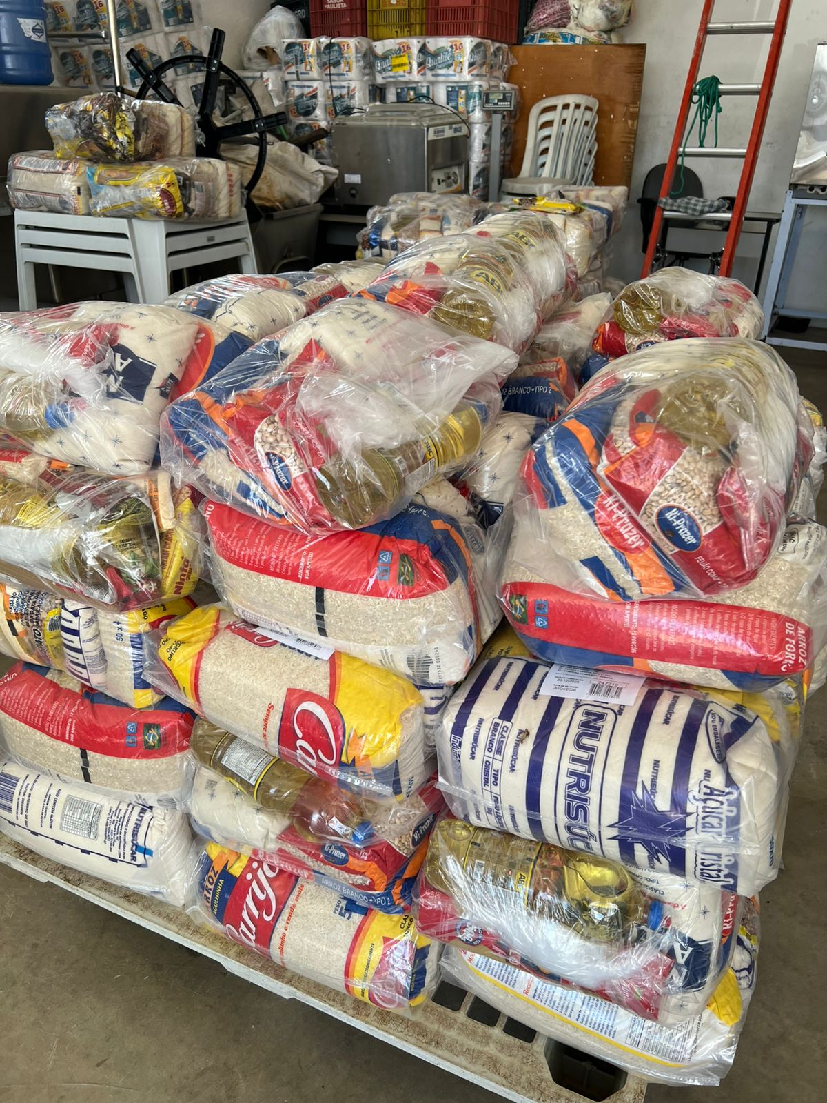 Pré-Carnaval arrecada 70 cestas básicas para o Banco de Alimentos