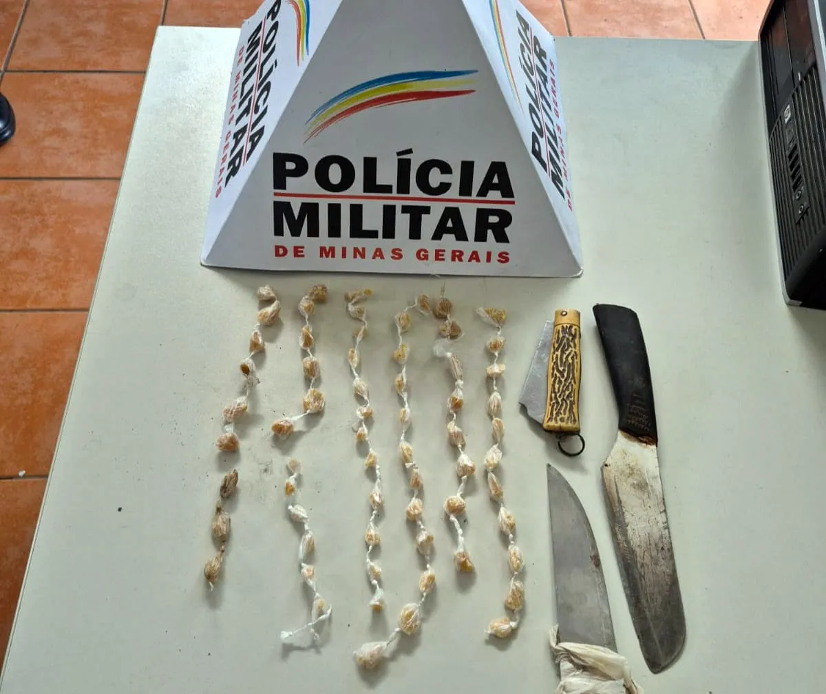 Dois homens são presos por tráfico de drogas no bairro Jardim Regina