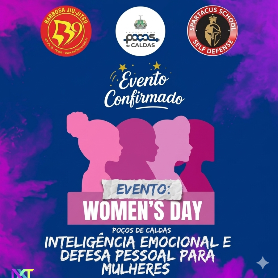 Women’s Day Poços de Caldas promove noite de fortalecimento feminino com palestras, defesa pessoal e integração