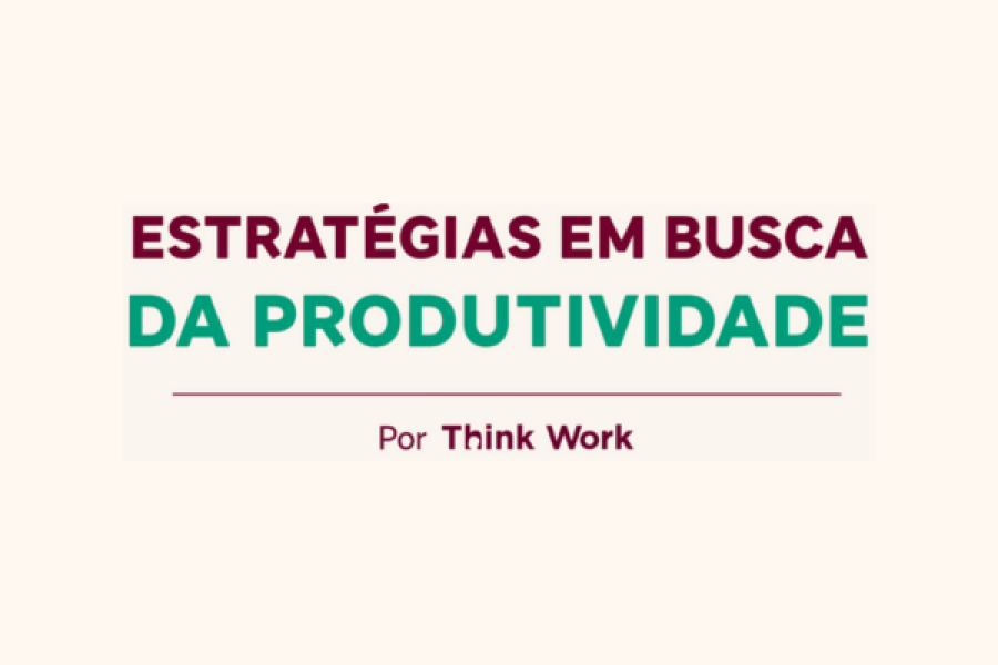 Estratégias em busca da produtividade
