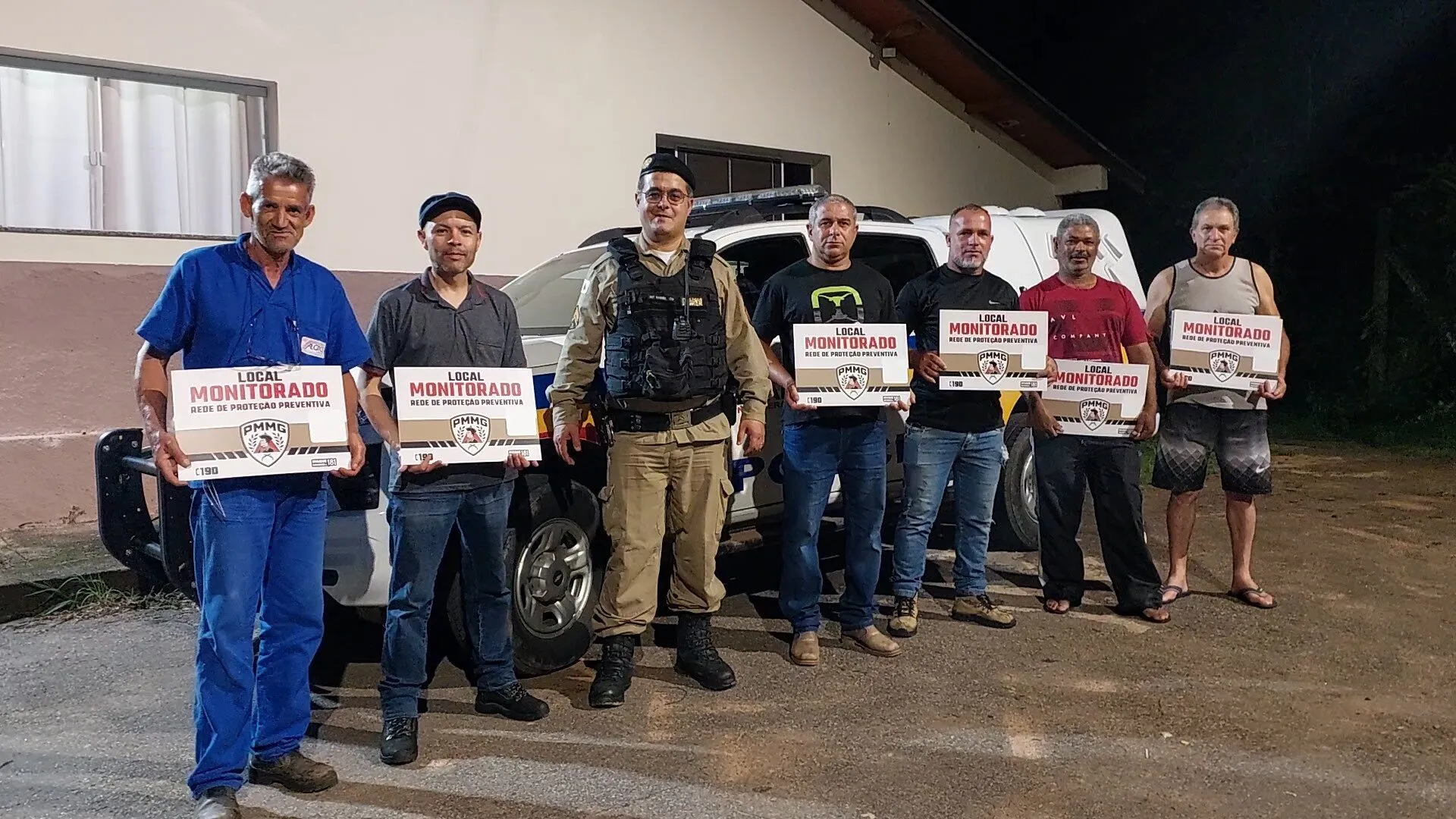 Rede de Vizinhos Protegidos é implantada na zona rural de Poços