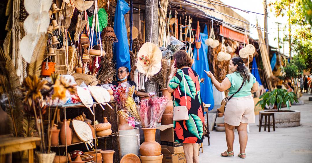 Mercado do Artesanato é ótima opção para comprar lembrancinhas em Maceió