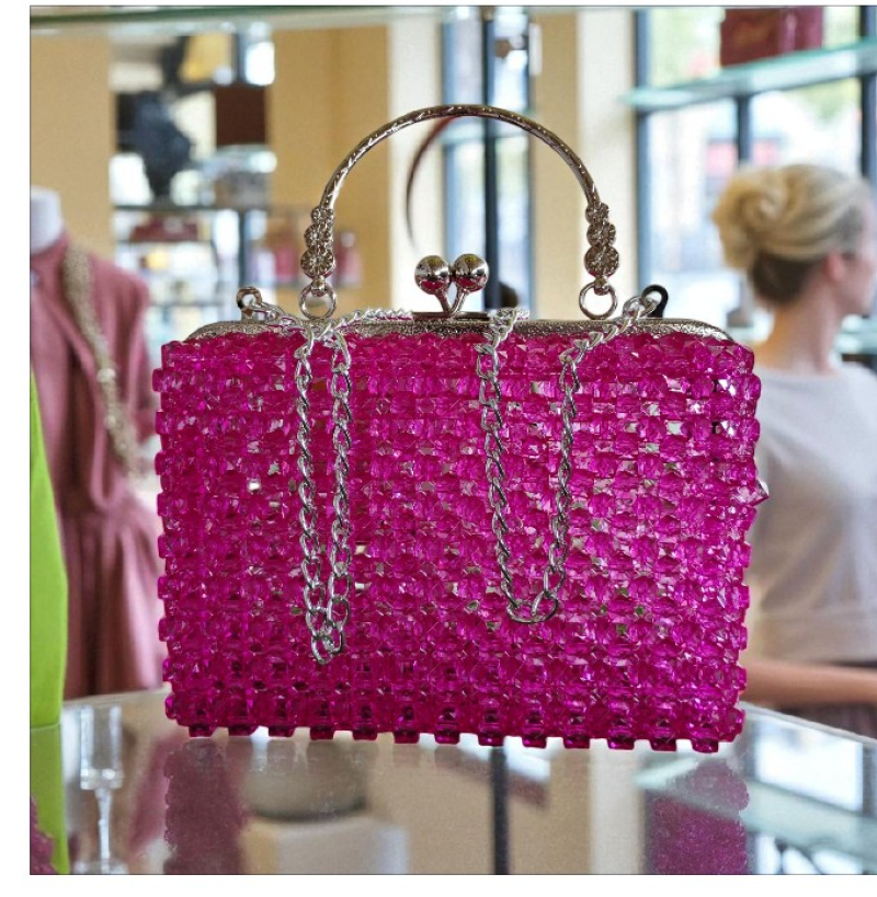 Bolsas de contas de cristal 